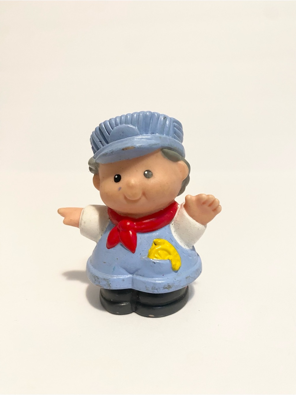 Little People Train Conductor Vintage 1997 Fisher Price Toddler Toy 4/$20 🛑